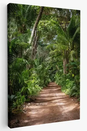 Vente Flash Tableau toile - Chemin en forêt