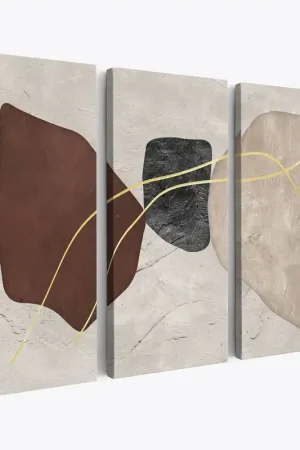 Achat Immédiat Tableau triptyque - Abstrait