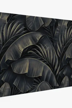 Vente Flash Tableau toile - Feuilles Tropicales