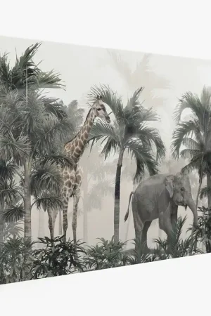 Achat Immédiat Tableau toile - Animaux de la Jungle