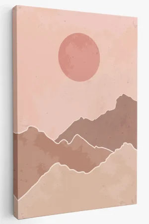 Achat Immédiat Tableau toile - Paysage Abstrait