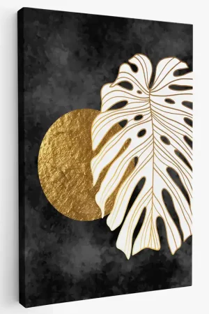 Acheter Direct Tableau toile - Soleil feuille