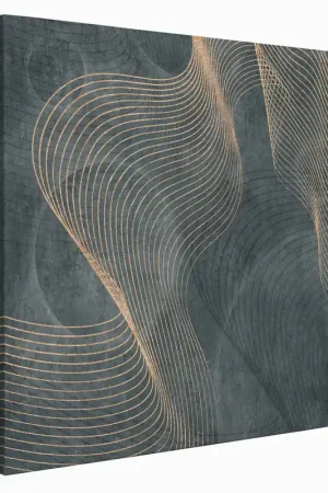 Achat Immédiat Tableau toile Carré - Abstrait