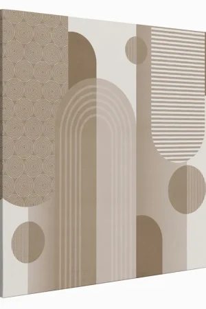 Achat Immédiat Tableau toile Carré - motif géométrique