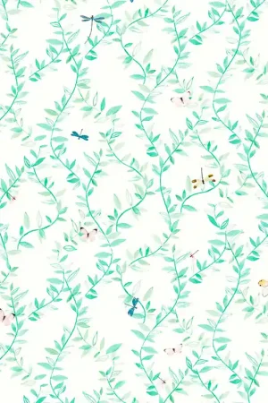 Réduction ENVOLÉE FLEURIE PAPILLONS ET FEUILLAGE